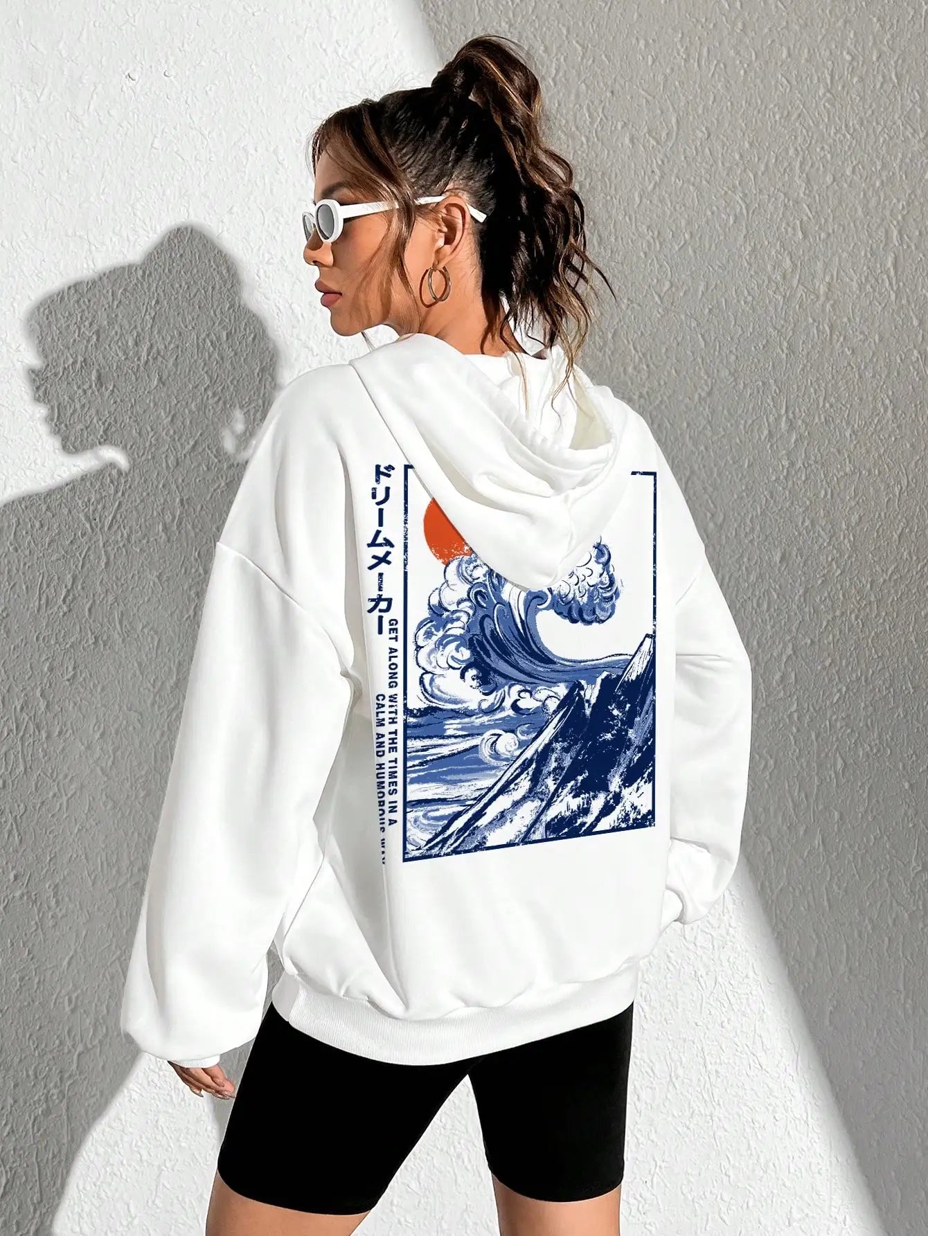 Kangawa Wave Hoodie